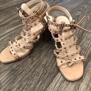 JUSTFAB studded heels